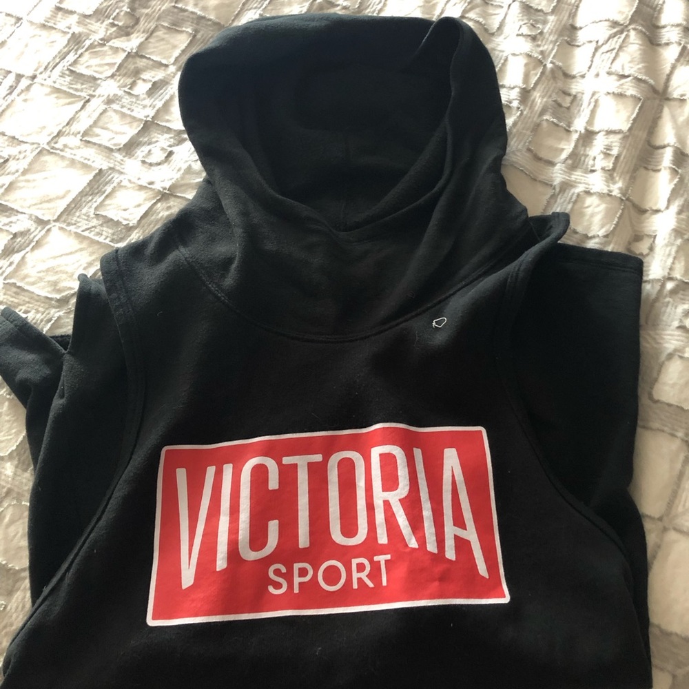 Victoria’s Secret Hooded Sweatshirt Tank Top